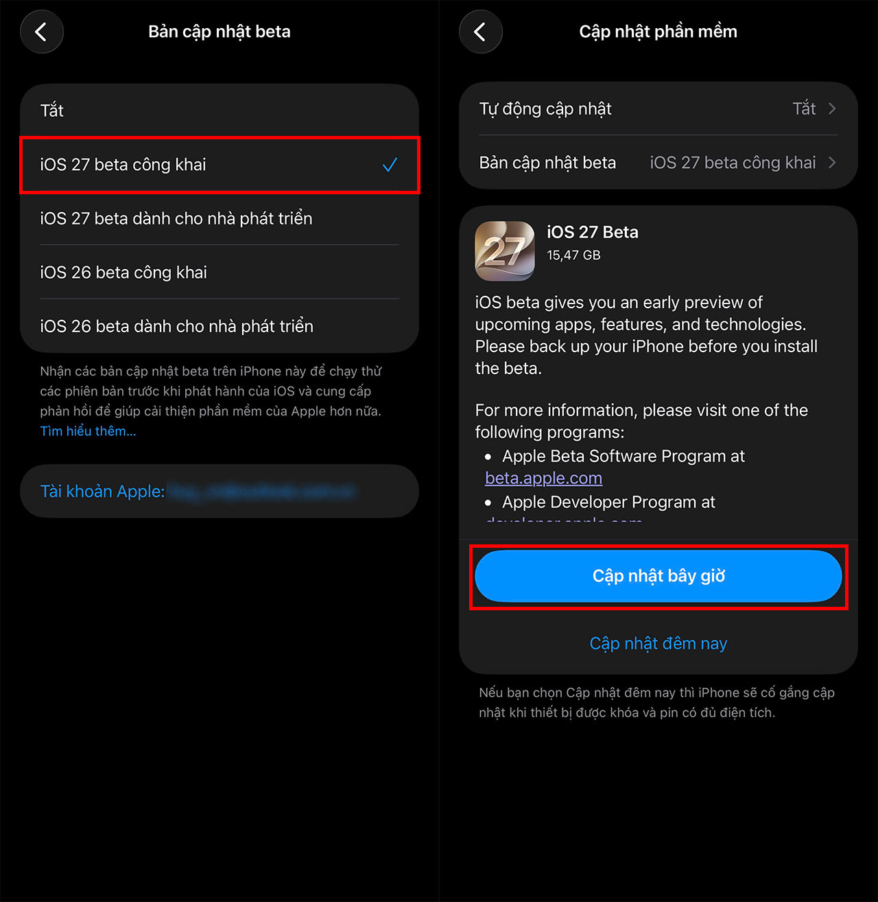 Cách Cập Nhật Ios 27 Public Beta Cách Cập Nhật Ios 27 Public Beta