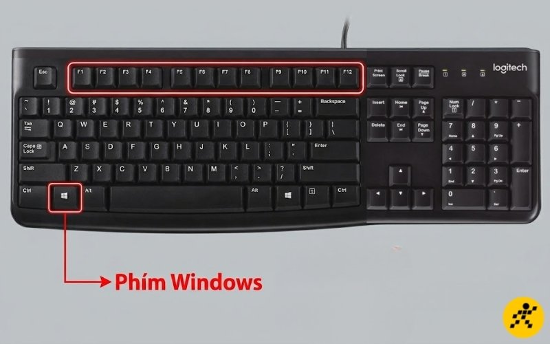 C&aacute;ch sử dụng b&agrave;n ph&iacute;m Logitech K120