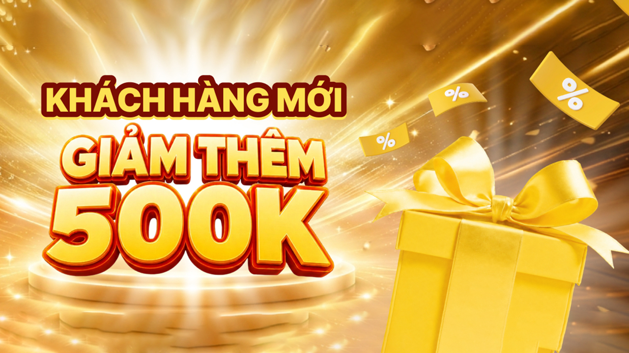 Chào Mừng Khách Hàng Mới: Nhận Ngay Pmh Giảm 15% Tối Đa Lên Đến 500.000Đ Chào Mừng Khách Hàng Mới: Nhận Ngay Pmh Giảm 15% Tối Đa Lên Đến 500.000Đ