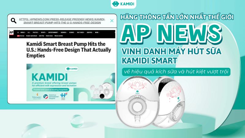 Máy hút sữa Kamidi Smart sở hữu nhiều chứng nhận uy tín Máy hút sữa Kamidi Smart sở hữu nhiều chứng nhận uy tín