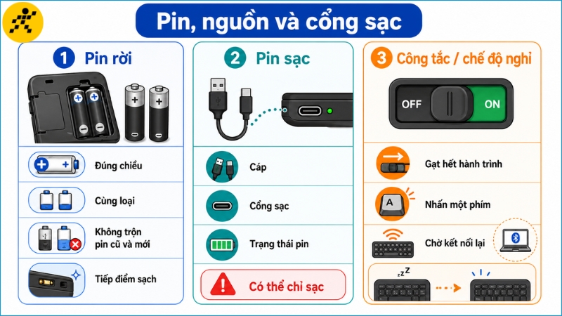 Tìm lại đầu thu, ghi đúng model và kiểm tra Bluetooth trước khi mua linh kiện mới Tìm lại đầu thu, ghi đúng model và kiểm tra Bluetooth trước khi mua linh kiện mới
