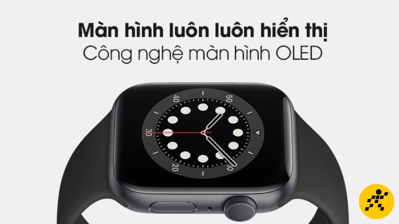 Apple Watch Series 6 có màn hình tương đối ổn, chỉ hiển thị rõ trong bóng râm Apple Watch Series 6 có màn hình tương đối ổn, chỉ hiển thị rõ trong bóng râm