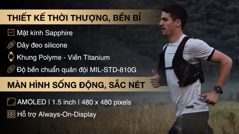 Amazfit T-Rex 3 Pro sở hữu toàn bộ thân máy đạt tiêu chuẩn độ bền quân đội MIL-STD-810G nhờ thiết kế kết cấu bền bỉ Amazfit T-Rex 3 Pro sở hữu toàn bộ thân máy đạt tiêu chuẩn độ bền quân đội MIL-STD-810G nhờ thiết kế kết cấu bền bỉ