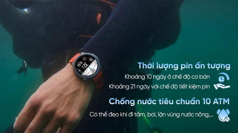 Amazfit Balance 2 sở hữu viên pin dung lượng 658 mAh cho thời gian sử dụng liên tục ổn định suốt 10 ngày Amazfit Balance 2 sở hữu viên pin dung lượng 658 mAh cho thời gian sử dụng liên tục ổn định suốt 10 ngày