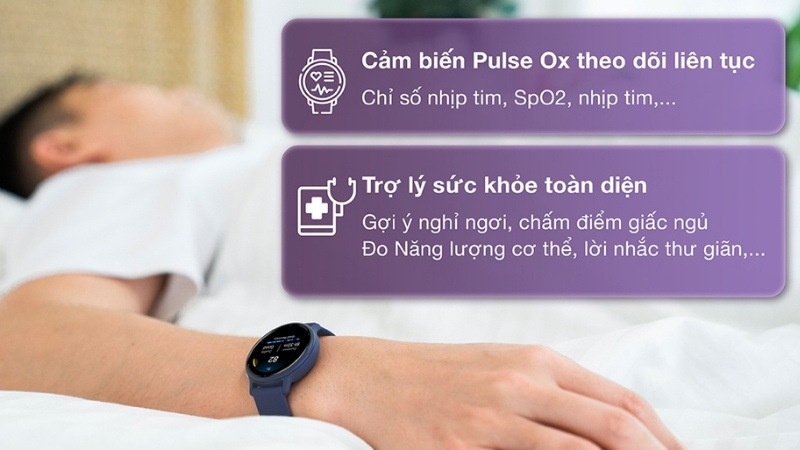 Các tính năng bảo vệ sức khỏe trên Garmin Vivoactive 5 Các tính năng bảo vệ sức khỏe trên Garmin Vivoactive 5