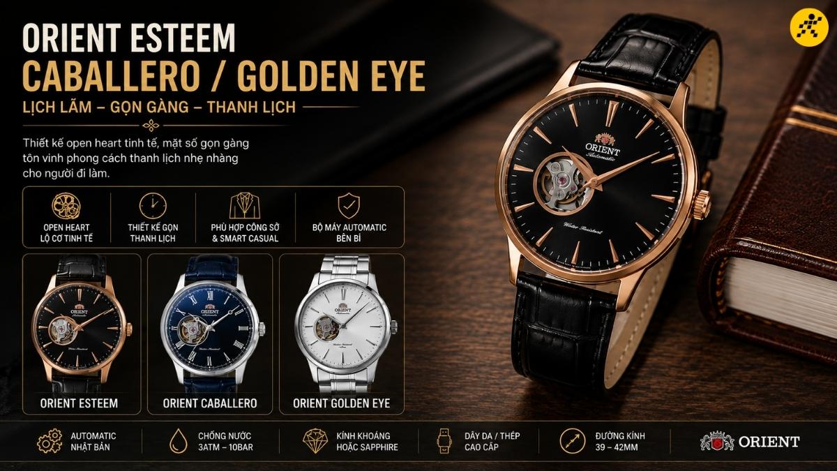 Orient Esteem / Caballero / Golden Eye Orient Esteem / Caballero / Golden Eye