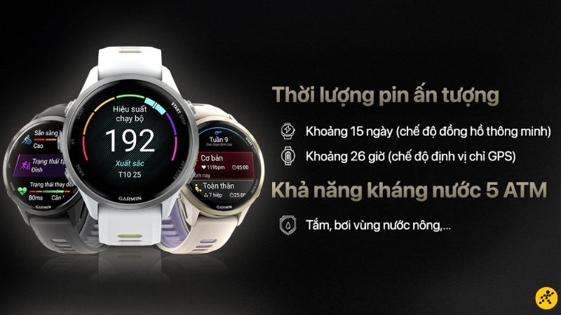 Garmin Forerunner 970 gây ấn tượng v viên pin kéo dài suốt 15 ngày Garmin Forerunner 970 gây ấn tượng với viên pin kéo dài suốt 15 ngày
