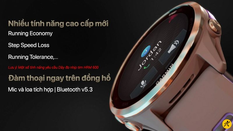 Tính năng cao cấp trên đồng hồ Garmin Forerunner 970 Tính năng cao cấp trên đồng hồ Garmin Forerunner 970