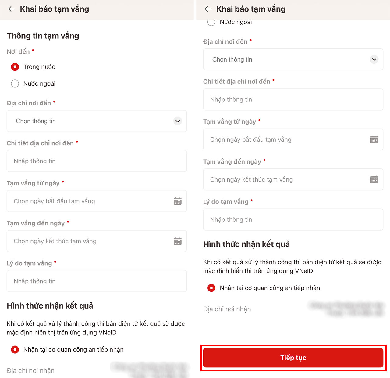 Cách Khai Báo Tạm Vắng Trên Vneid