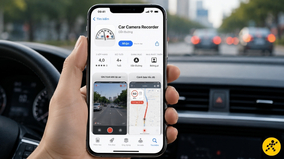 Ứng dụng Car Camera Recorder Ứng dụng Car Camera Recorder