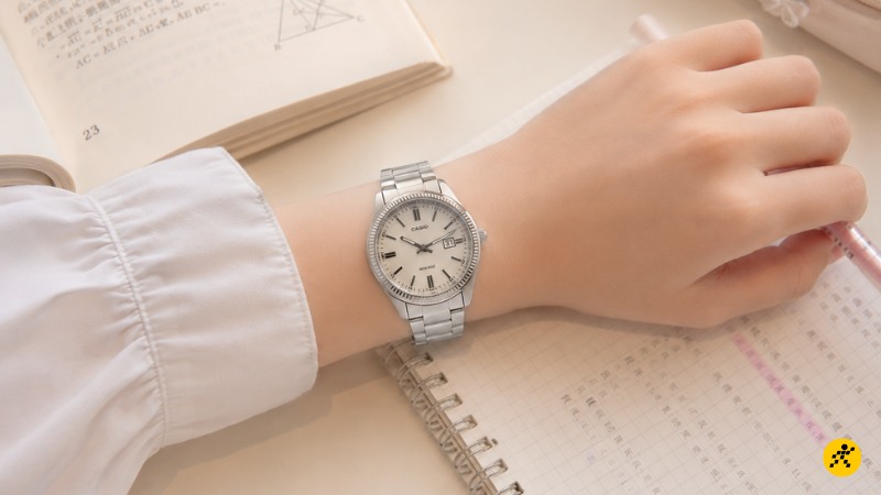 Đồng hồ Casio Timeless 30.2 mm Nữ LTP-1302DS-4AVDF mang đến vẻ trẻ trung, thanh lịch cho nữ sinh