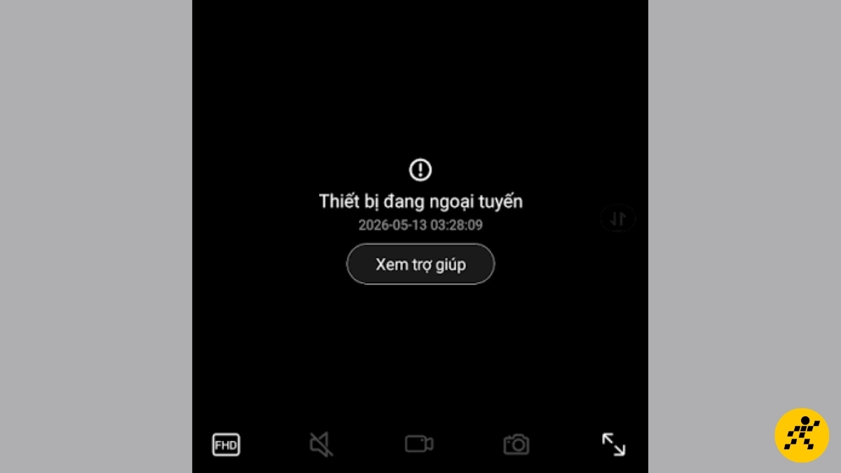 Tình trạng camera báo ngoại tuyến Tình trạng camera báo ngoại tuyến