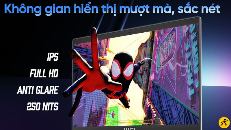 Màn hình có độ phân giải Full HD hiển thị sắc nét Màn hình có độ phân giải Full HD hiển thị sắc nét