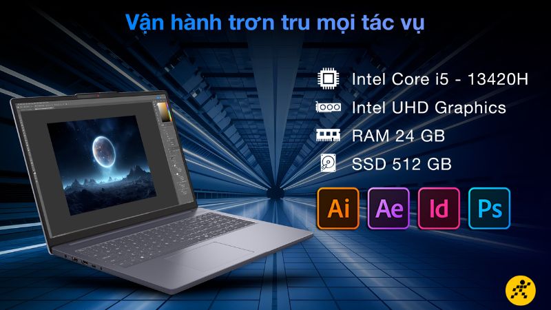 Laptop Lenovo Ideapad Slim 3 có cấu hình mạnh m Laptop Lenovo Ideapad Slim 3 có cấu hình mạnh mẽ