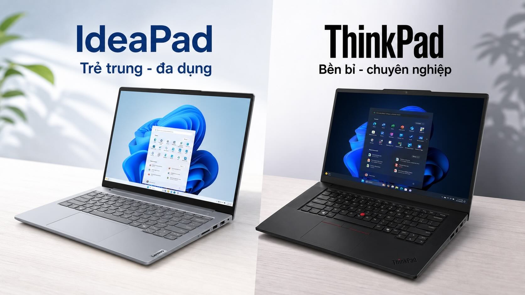 Thiết kế máy tính Lenovo IdeaPad và ThinkPad Thiết kế máy tính Lenovo IdeaPad và ThinkPad