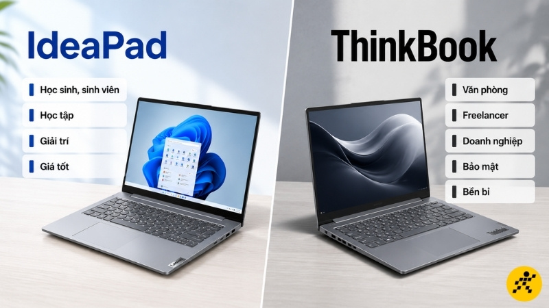 Laptop Lenovo IdeaPad và ThinkBook Laptop Lenovo IdeaPad và ThinkBook