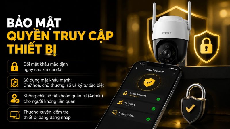 Bảo mật quyền truy cập thiết bị Bảo mật quyền truy cập thiết bị