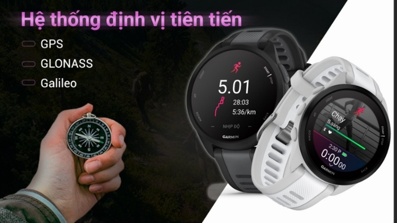Garmin 165 với hệ thống định vị GPS độc lập của Garmin Garmin 165 với hệ thống định vị GPS độc lập của Garmin