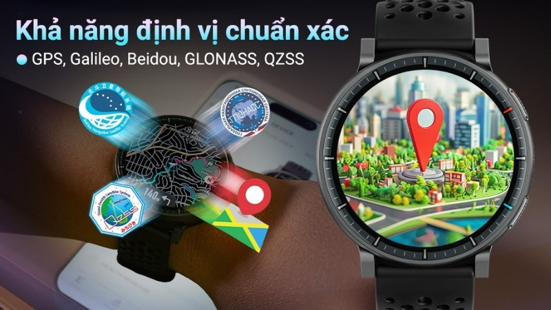 Điểm cộng lớn nhất của Amazfit là tích hợp Bản đồ ngoại tuyến (Offline Maps) Điểm cộng lớn nhất của Amazfit là tích hợp Bản đồ ngoại tuyến (Offline Maps)