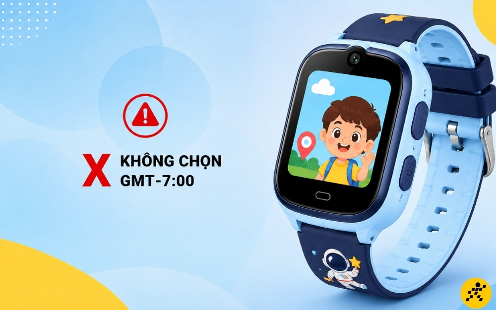 Tránh nhầm lẫn giữa múi giờ GMT+7 và GMT-7 Tránh nhầm lẫn giữa múi giờ GMT+7 và GMT-7