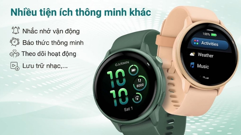 Vivoactive 6 có viền nhôm, trọng lượng 23 g và nhiều tính năng sức khỏe, luyện tập Vivoactive 6 có viền nhôm, trọng lượng 23 g và nhiều tính năng sức khỏe, luyện tập