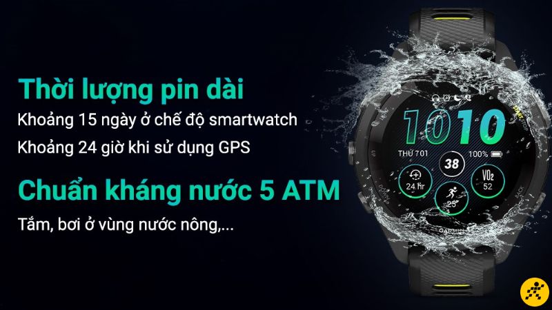 Garmin Forerunner 265S lại chiếm lõi thế bất ngờ về độ Garmin Forerunner 265S lại chiếm lõi thế bất ngờ về độ