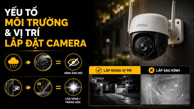 Yếu tố môi trường ảnh hưởng chất lượng hình ảnh Yếu tố môi trường ảnh hưởng chất lượng hình ảnh