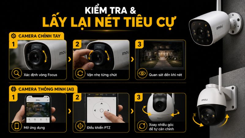 Kiểm tra lấy nét Kiểm tra lấy nét