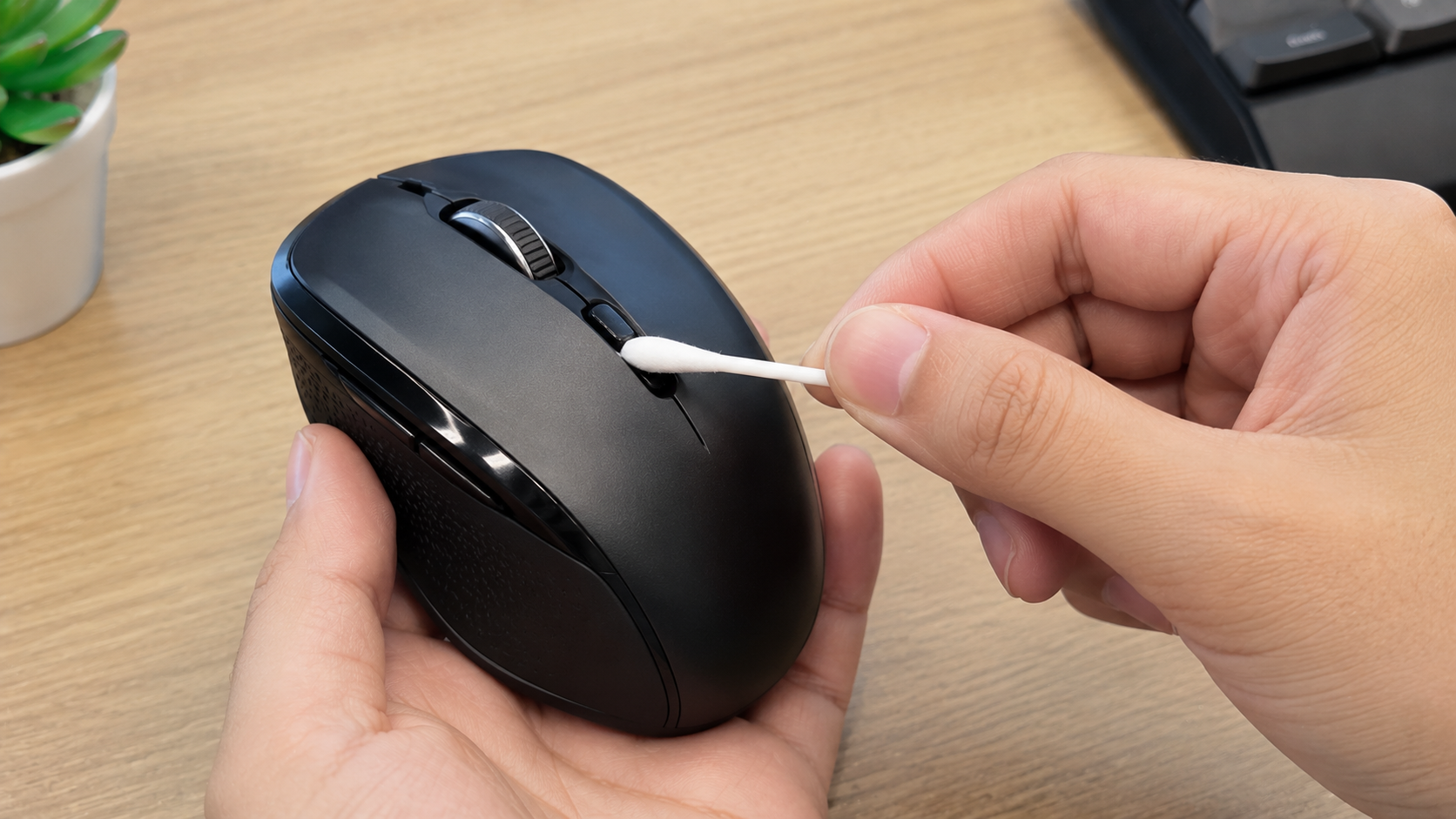 Vệ sinh kỹ khe click Vệ sinh kỹ khe click