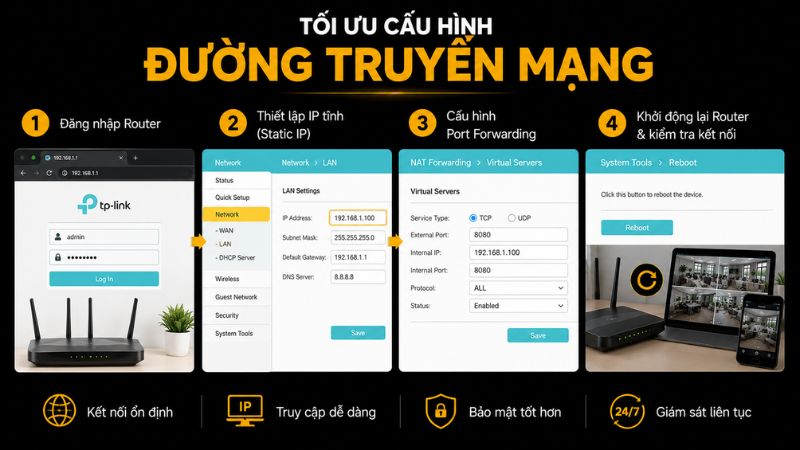 Tối ưu đường truyền mạng Tối ưu đường truyền mạng
