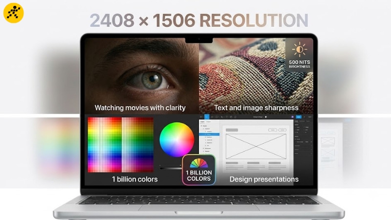 MacBook Neo nổi bật với màn hình Liquid Retina 13 inch MacBook Neo nổi bật với màn hình Liquid Retina 13 inch