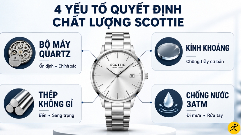 Yếu tố ảnh hưởng đến chất lượng đồng h Yếu tố ảnh hưởng đến chất lượng đồng hồ