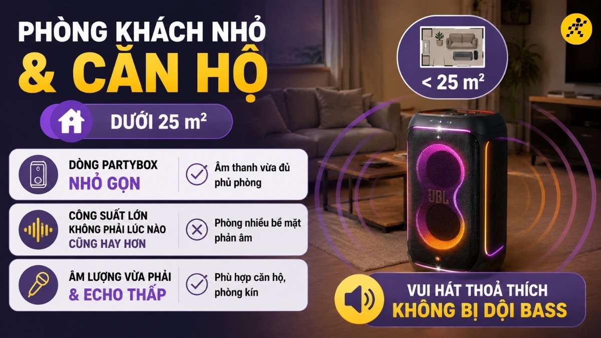 Loa JBL cho phòng khách nhỏ và căn hộ Loa JBL cho phòng khách nhỏ và căn hộ