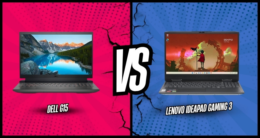 So sánh màn hình Dell G15 và IdeaPad Gaming 3 So sánh màn hình Dell G15 và IdeaPad Gaming 3