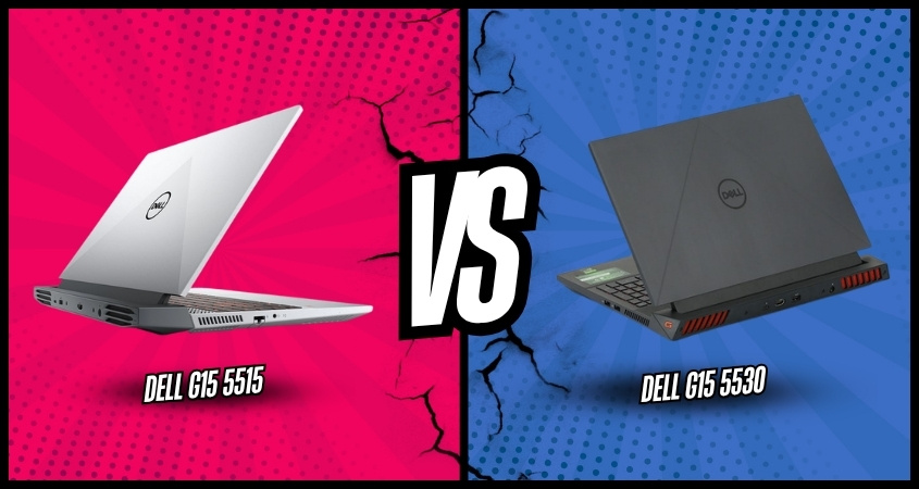 So sánh chi tiết ngoại hình Dell G15 5515 và Dell G15 5530 So sánh chi tiết ngoại hình Dell G15 5515 và Dell G15 5530