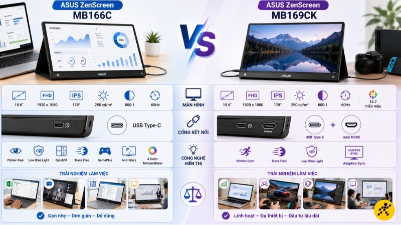 Nếu bạn muốn một mẫu mới hơn và có bộ công nghệ hiện đại hơn, MB169CK có lợi thế. Nếu bạn muốn một mẫu mới hơn và có bộ công nghệ hiện đại hơn, MB169CK có lợi thế.