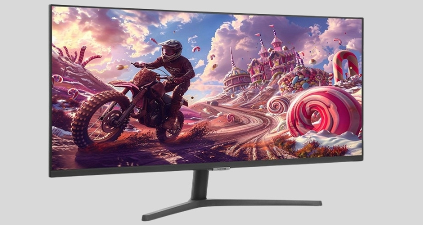 Samsung ViewFinity S5 có kích thước 34 inch và màn hình phẳng quen thuộc Samsung ViewFinity S5 có kích thước 34 inch và màn hình phẳng quen thuộc
