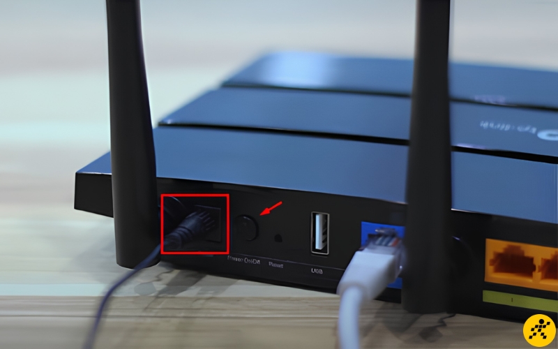 Cấp nguồn cho router TP-Link