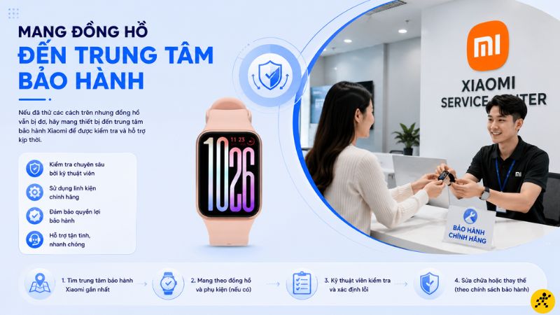 Bạn nên mang đồng hồ đến trung tâm bảo hành chính hãng Bạn nên mang đồng hồ đến trung tâm bảo hành chính hãng