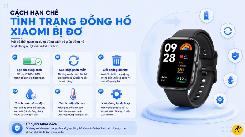Hạn chế vừa sạc vừa sử dụng đồng hồ trong thời gian dài. Hạn chế vừa sạc vừa sử dụng đồng hồ trong thời gian dài.