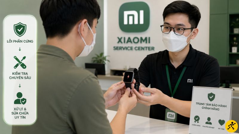 Bạn không nên tự ý tháo rời thiết bị mà hãy mang đồng hồ đến trung tâm bảo hành Bạn không nên tự ý tháo rời thiết bị mà hãy mang đồng hồ đến trung tâm bảo hành