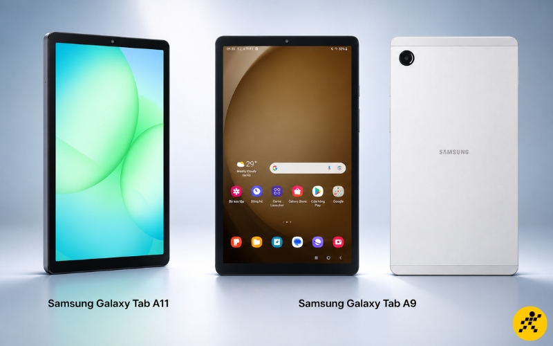 Chọn Galaxy Tab A11 hay Galaxy Tab A9 tùy vào nhu cầu và sở thích Chọn Galaxy Tab A11 hay Galaxy Tab A9 tùy vào nhu cầu và sở thích