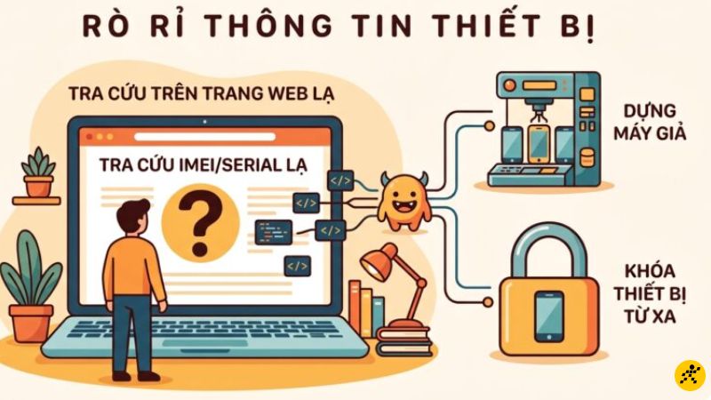 Những rủi ro bảo mật cần tránh khi kiểm tra IMEI đồng hồ Samsung Những rủi ro bảo mật cần tránh khi kiểm tra IMEI đồng hồ Samsung