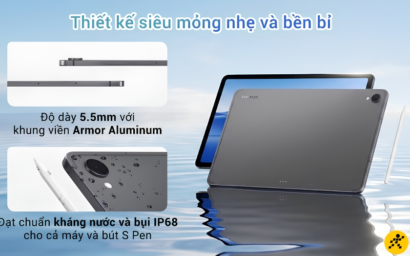 Galaxy Tab S11 có độ dày mỏng hơn những sản phẩm tiền nhiệm Galaxy Tab S11 có độ dày mỏng hơn những sản phẩm tiền nhiệm