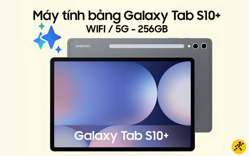 Galaxy Tab S10+ bản trong có 256GB bộ nhớ trong lớn hơn so với Tab S11 Galaxy Tab S10+ bản trong có 256GB bộ nhớ trong lớn hơn so với Tab S11