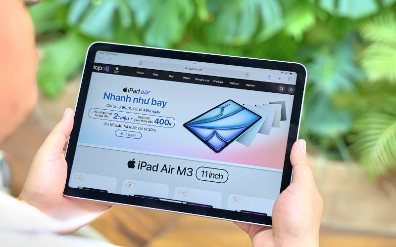 iPad Air M3 sở hữu màn lớn hơn iPad Air M3 sở hữu màn lớn hơn