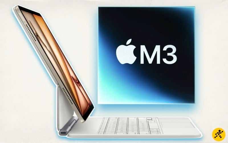 iPad Air M3 dùng chip Apple M3 nên xử lý mạnh iPad Air M3 dùng chip Apple M3 nên xử lý mạnh
