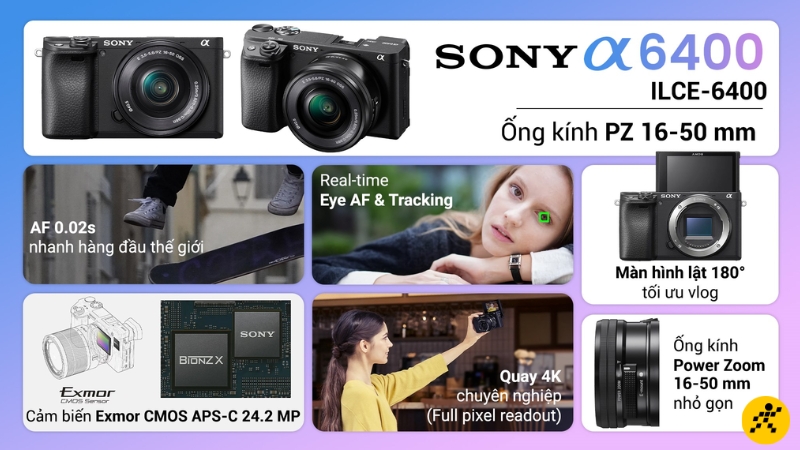 A6000 hoặc A7 Series phù hợp cho nhu cầu vừa chụp vừa quay A6000 hoặc A7 Series phù hợp cho nhu cầu vừa chụp vừa quay