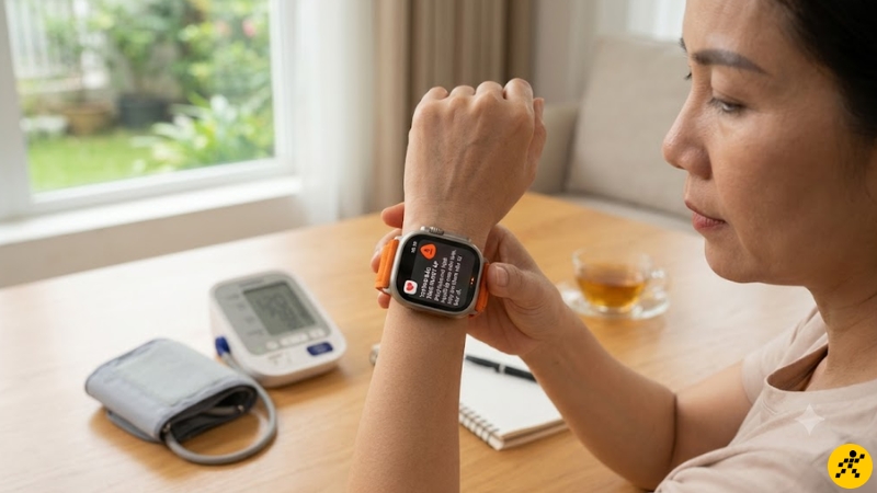 Apple Watch Ultra 3 không phải máy đo chủ động cho ra kết quả để chẩn đoán Apple Watch Ultra 3 không phải máy đo chủ động cho ra kết quả để chẩn đoán