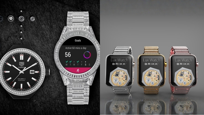 TAG Heuer Connected Modular v&agrave; Brikk Lux Watch Omni l&agrave; smartwatch xa xỉ đắt đỏ nhất thế giới
